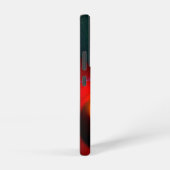 Red Green Yin Yang Modern Abstract Art Pattern #20 Samsung Galaxy Hoesje (Rechterkant)