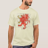 Red Griffin Mannen Dark Shirt (Voorkant)