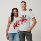 Red Griffin - Medieval Griffin T-shirt (Unisex)