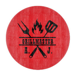 Red Grillmaster Utensil  Snijplank