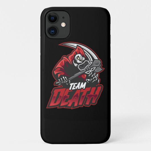 Red Grim Case-Mate iPhone Case (Achterkant)