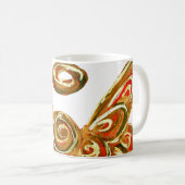 Red Guardian Angel Custom Art Coffee Mug Cup (Devant droit)