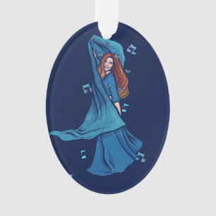 Red Hair Belly Dancer art Belly Dancing Redhead