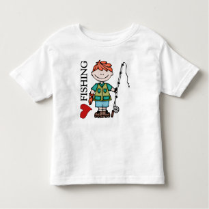 Red Hair Boy I Love Viste Kinder Shirts