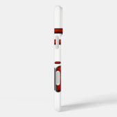 Red Hakuna Matata 3D Techno Star Design Case-Mate iPhone Case (Achterkant / Rechts)