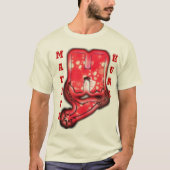 Red  Hakuna Matata Gifts T-shirts (Voorkant)