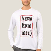 Red Haus Kom Meej Hmong Custom Design Shirt (Voorkant volledig)