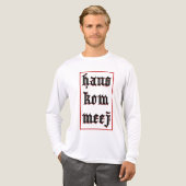 Red Haus Kom Meej Hmong Custom Design Shirt (Voorkant)