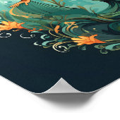 Red Hazard Mermaid Poster (Hoek)