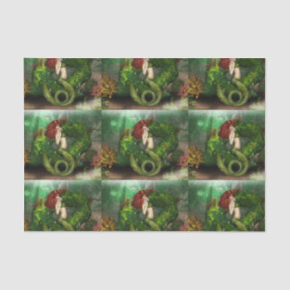 Red Hazard Mermaid Tissuepapier