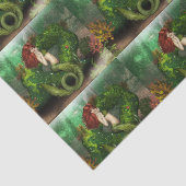 Red Hazard Mermaid Tissuepapier (Detail)