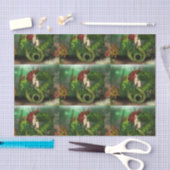 Red Hazard Mermaid Tissuepapier (Craft)