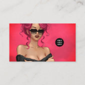 Red Hazard Visitekaartje (Voorkant)