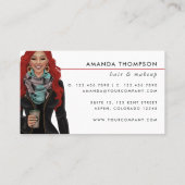 Red Hazard Visitekaartje (Achterkant)