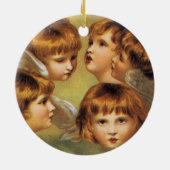 Red-Headed Angels Keramisch Ornament (Achterkant)