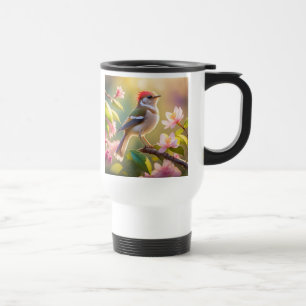 Red Headed Buff Chested Warbler Fantasy Bird Reisbeker