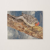Red Headed Woodpecker Legpuzzel (Horizontaal)