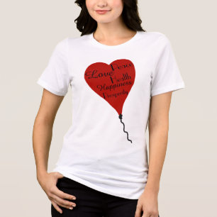 Red Heart Balloon Shirt