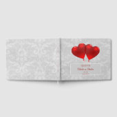 Red Heart Balloons Mariage Livre d'invité (Complet)