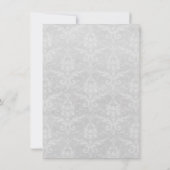 Red Heart Balloons Rehearsal Dinner Invitation Kaart (Achterkant)