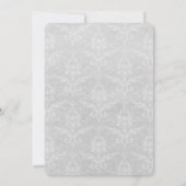 Red Heart Balloons Wedding Invitation (Dos)