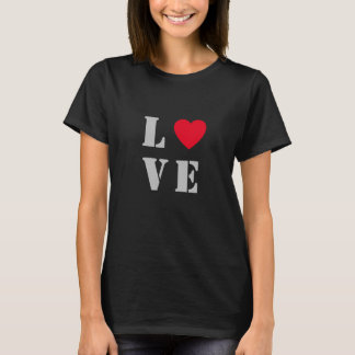 Red Heart Basic Dark T-Shirt