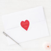 Red Heart Bewaar de datum Stickers (Envelop)