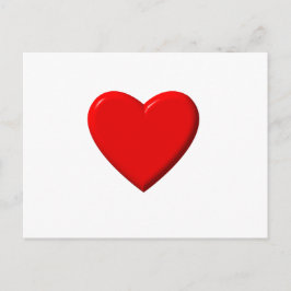 Red Heart Briefkaart