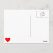 Red Heart Briefkaart (Achterkant)