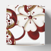 Red Heart Butterflies Heart Favor Box Bedankdoosjes (Bovenkant)