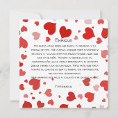 Red Heart Confetti TQM 3d letters (Achterkant)