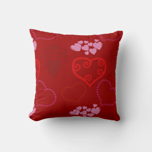 Red Heart Designer Valentijnsdag Worp Kussens