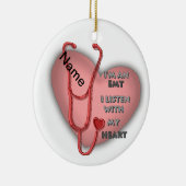 Red Heart EMT Keramisch Ornament (Rechts)