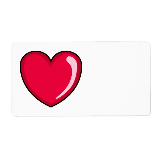 Red Heart Etiket (Voorkant)