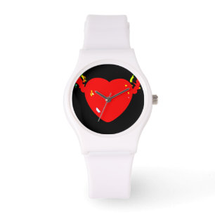 Red Heart Horloge