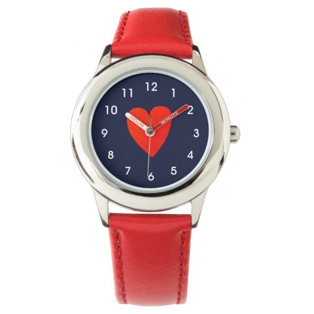 Red Heart Horloge (Voorkant)