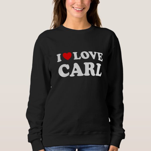 Red Heart I Love Carl Trui (Voorkant)