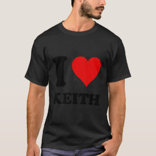 Red Heart Ik hou van Keith T-shirt