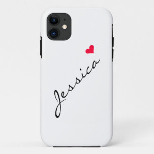 Red Heart iPhone Case