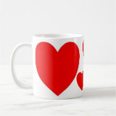 Red Heart Koffiemok (Links)