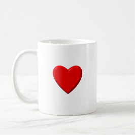 Red Heart Koffiemok