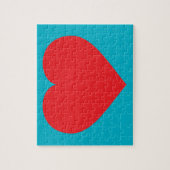 Red Heart Legpuzzel (Verticaal)