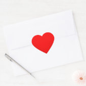 Red Heart Love Hart Sticker (Envelop)