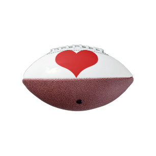 Red Heart Mini Football