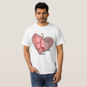 Red Heart OfGyn Nurse T-shirt (Voorkant volledig)
