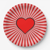 Red Heart Papieren Bordje (Voorkant)
