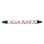 Red Heart Patterned Pen (Voorkant)