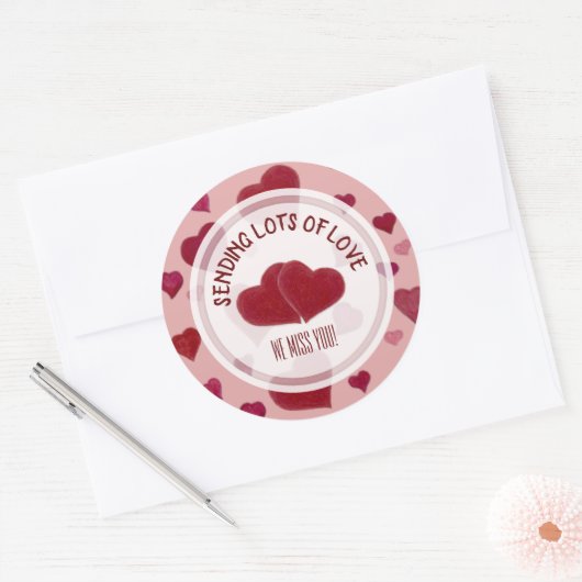 Red Heart persoonlijke Stickers (Envelop)