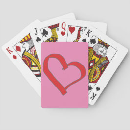 Red Heart Pokerkaarten