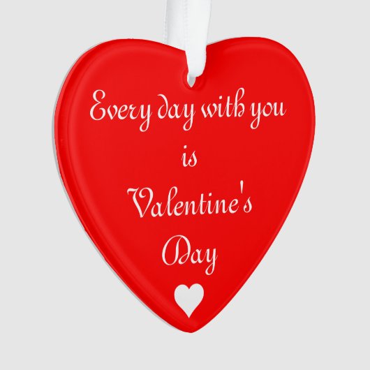 Red Heart Romantic Saint Valentin (devant)